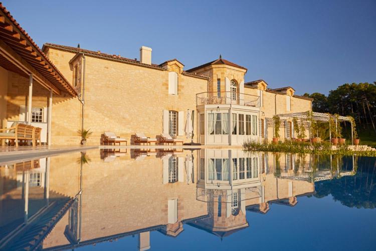 Les Salles-de-Castillon Chateau De Clotte & Suites المظهر الخارجي الصورة